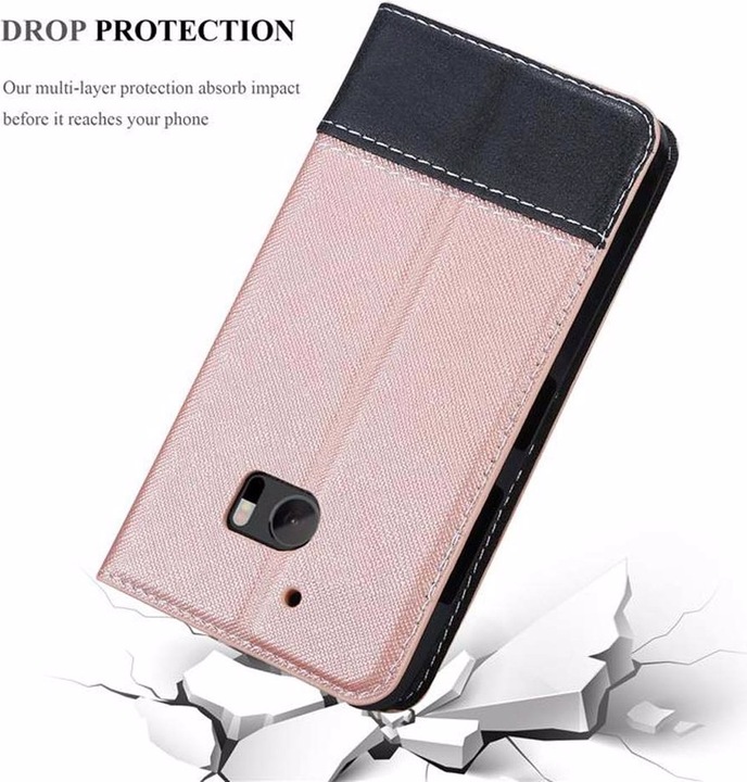 Actual product image Cadorabo Book X Wallet Cover (HTC One M10)
