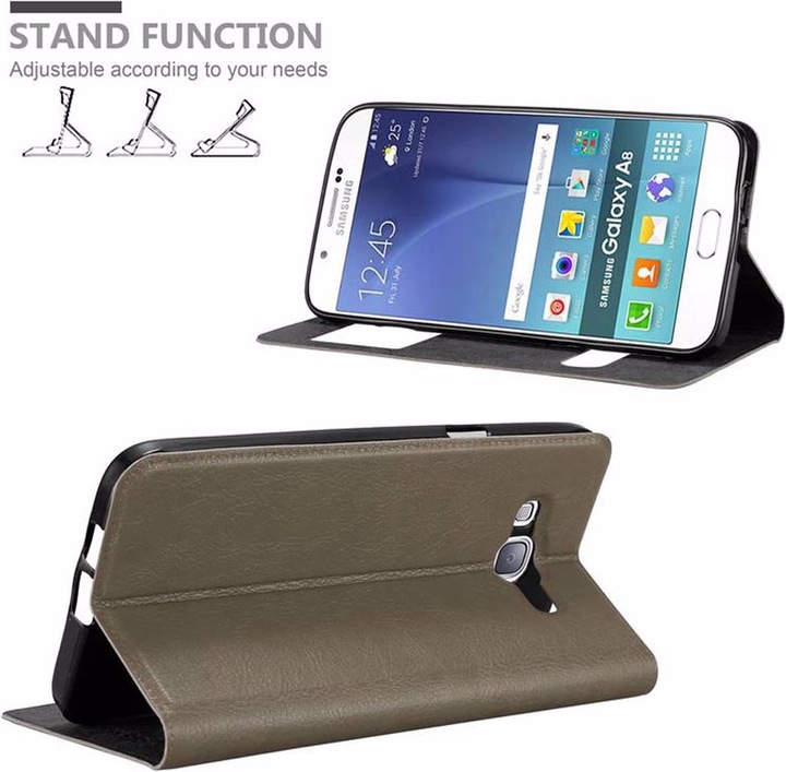 Produktbild Cadorabo Book mit View Doppelfenster Cover (Samsung Galaxy A8 (2018))
