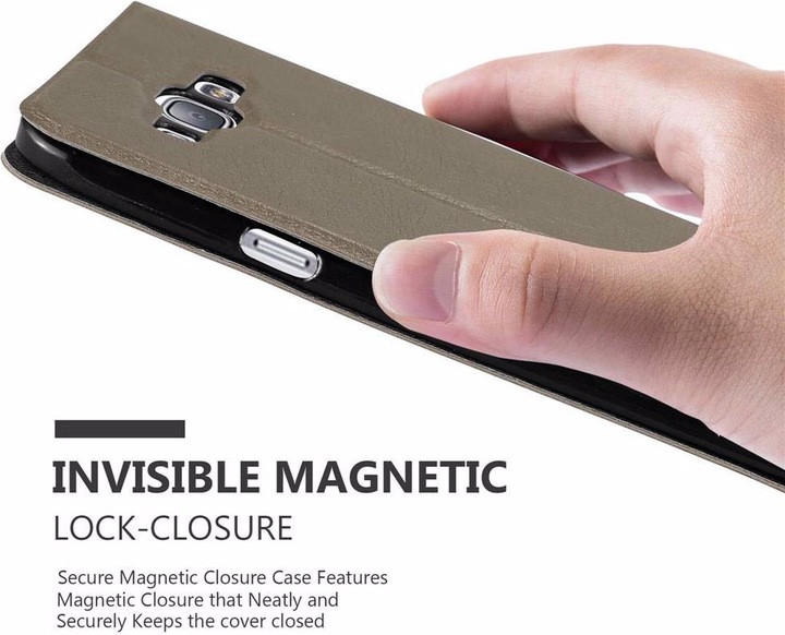 Produktbild Cadorabo Book mit View Doppelfenster Cover (Samsung Galaxy A8 (2018))