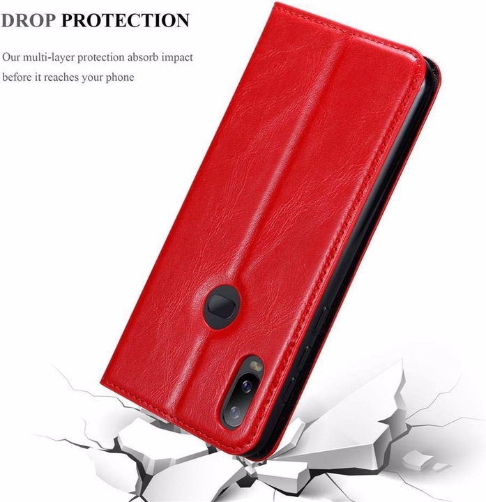 Produktbild Cadorabo Book Invisible Magnet Cover (Samsung Galaxy A6s)