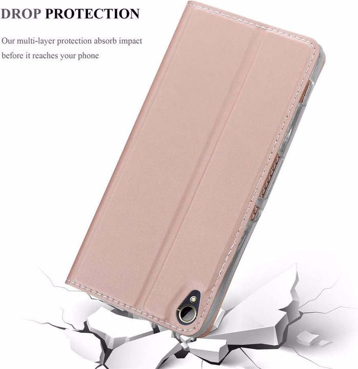 Actual product image Cadorabo Book Classy Style Cover (HTC Desire 10 Lifestyle, HTC Desire 825)