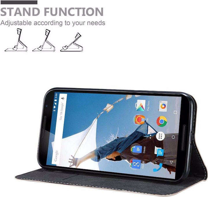 Actual product image Cadorabo Book X Wallet Cover (LG Nexus 6)