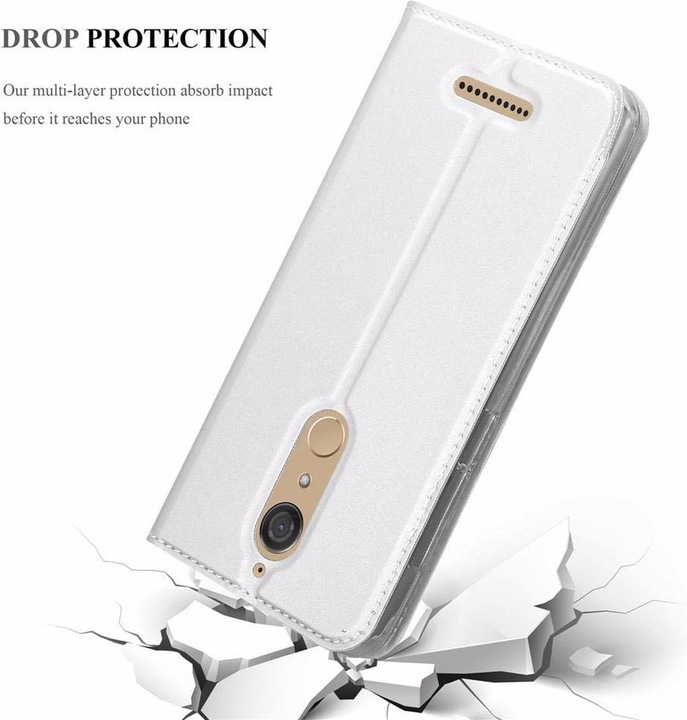 Actual product image Cadorabo Book Classy Style Cover (Wiko View)