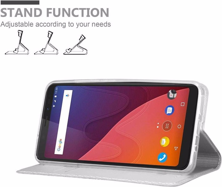Actual product image Cadorabo Book Classy Style Cover (Wiko View XL)