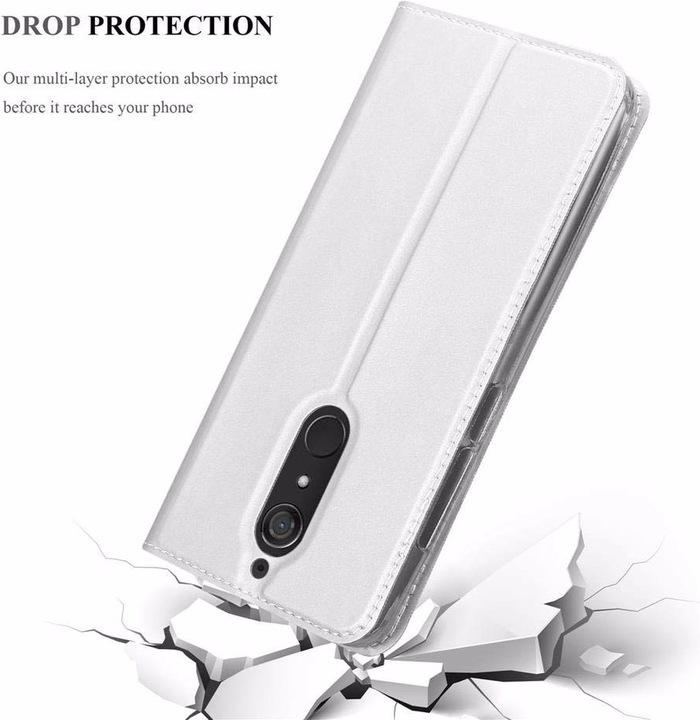 Actual product image Cadorabo Book Classy Style Cover (Wiko View XL)