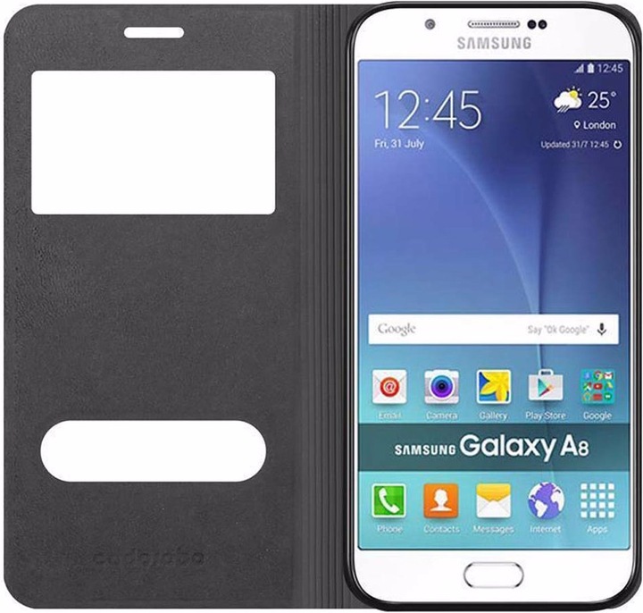 Produktbild Cadorabo Book mit View Doppelfenster Cover (Samsung Galaxy A8 (2018))