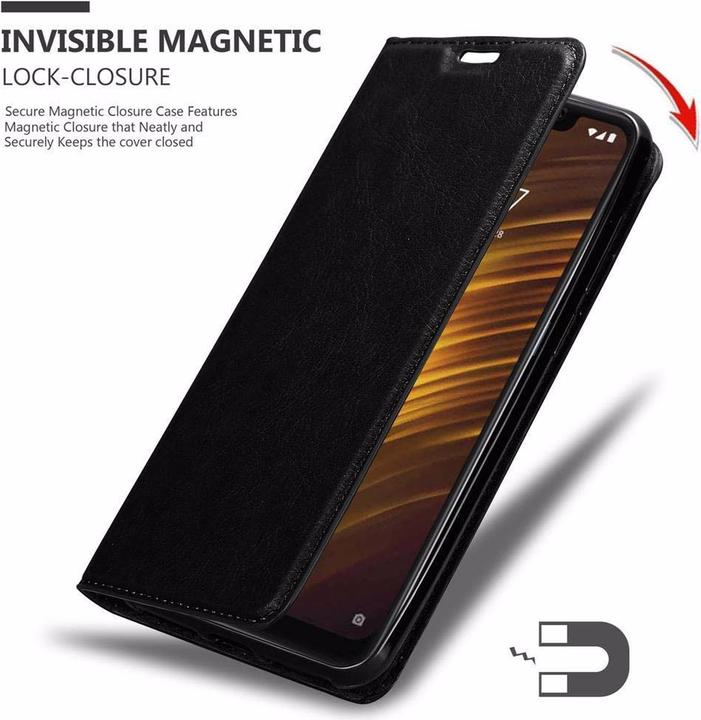 Productafbeelding Cadorabo Boek Onzichtbare Magneethoes (Xiaomi Pocophone F1)