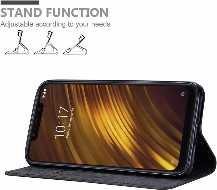 Productafbeelding Cadorabo Boek Onzichtbare Magneethoes (Xiaomi Pocophone F1)