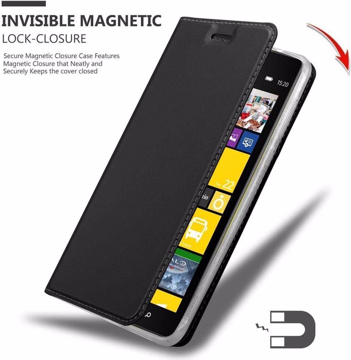 Produktbild Cadorabo Book Classy Style Cover (Nokia Lumia 1520)