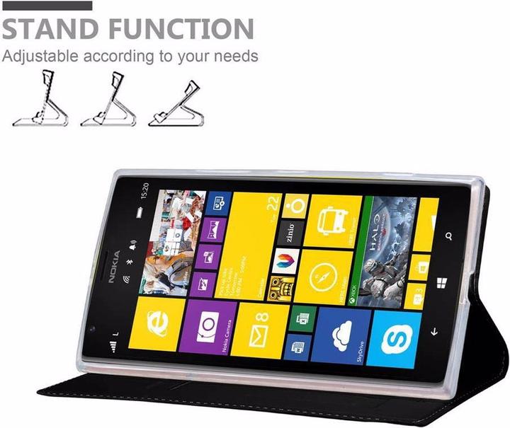 Actual product image Cadorabo Book Classy Style Cover (Nokia Lumia 1520)