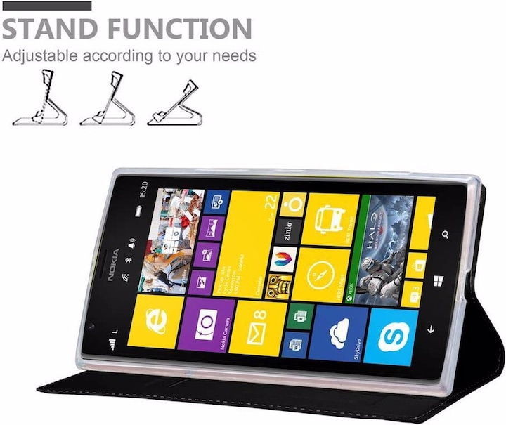 Produktbild Cadorabo Book Classy Style Cover (Nokia Lumia 1520)