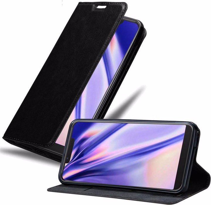 Actual product image Cadorabo Book Invisible Magnet Cover (Wiko View 2 Go)
