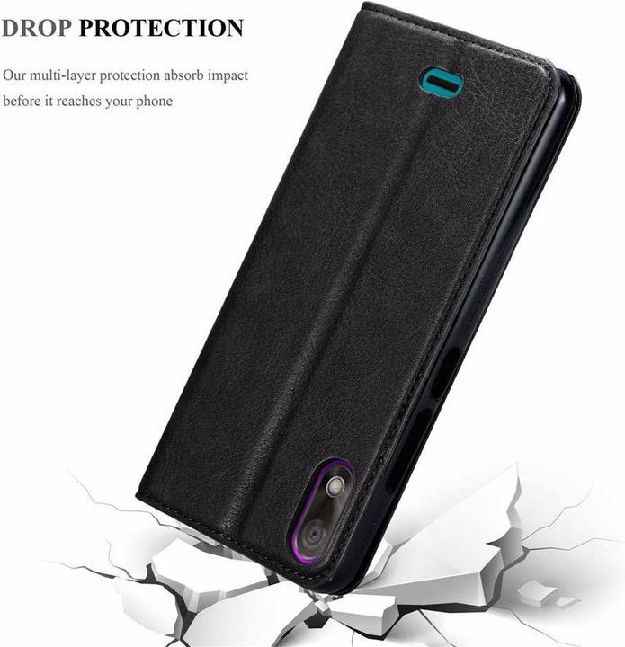 Produktbild Cadorabo Book Invisible Magnet Cover (Wiko View 2 Go)