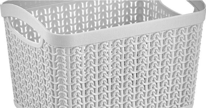 Productafbeelding Üçsan Plastik MAND 6,6L GEBREID M-083 IJSGRIJS (19.50 cm)