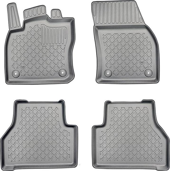 Produktbild Aristar Allwetter Fussmatten für VW Caddy ab 11.2020 / Ford Tourneo Connect III ab 05.2022 (1 Set à 4 Fussmatten)