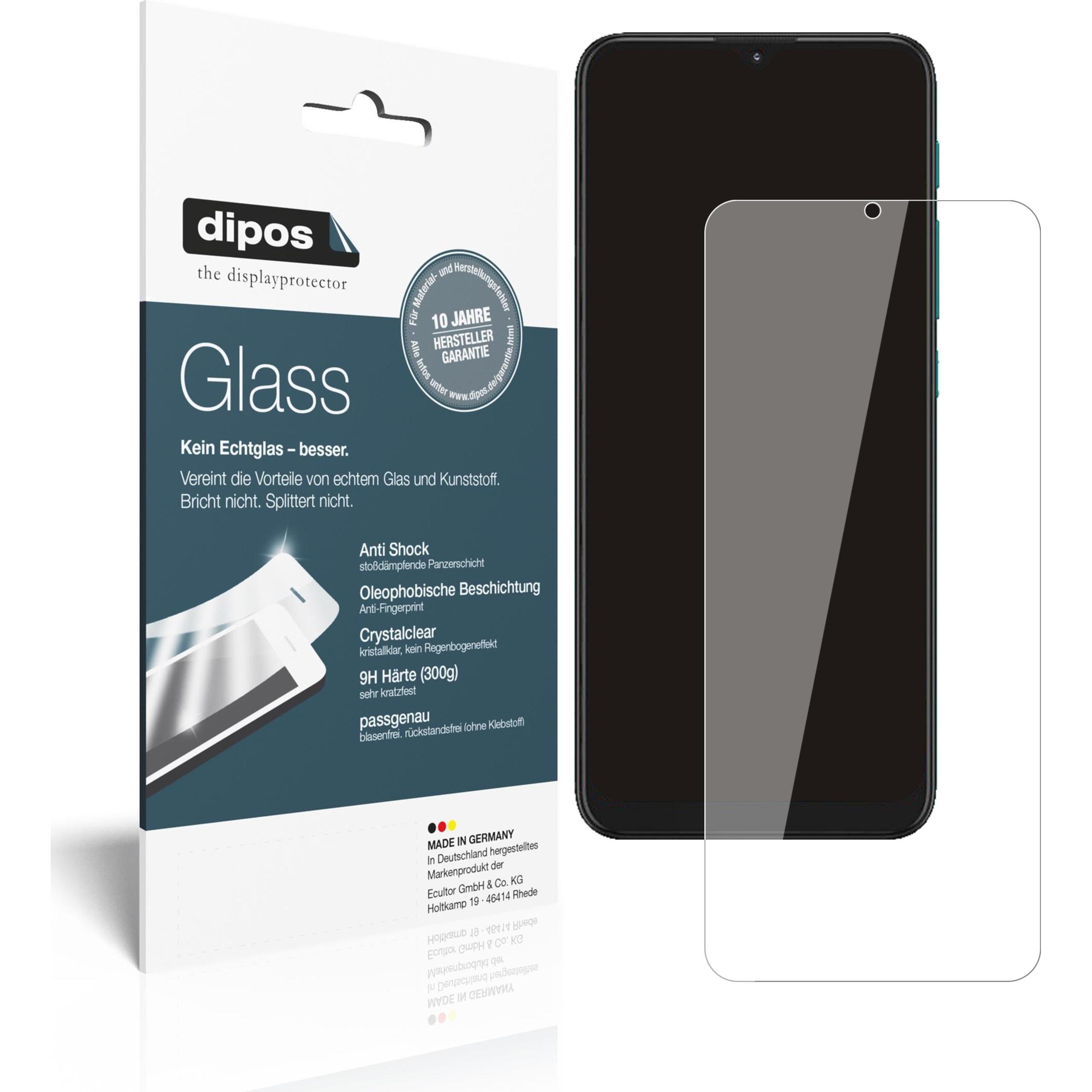 Dipos Displayschutz Anti-Shock (2 Stück, Motorola Moto G9 Play), Smartphone Schutzfolie, Transparent
