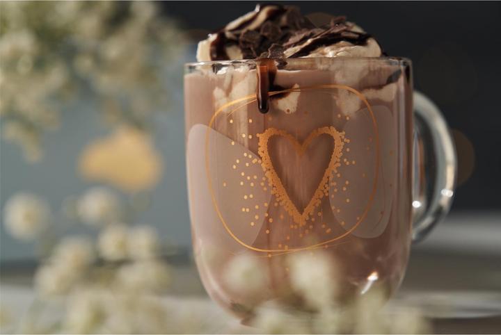 Produktbild Leonardo Tasse Presente Love 400 ml, 2 Stück, Transparent (300 ml, 2 x)