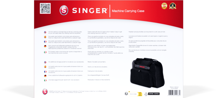 Actual product image Singer Universal bag 617L