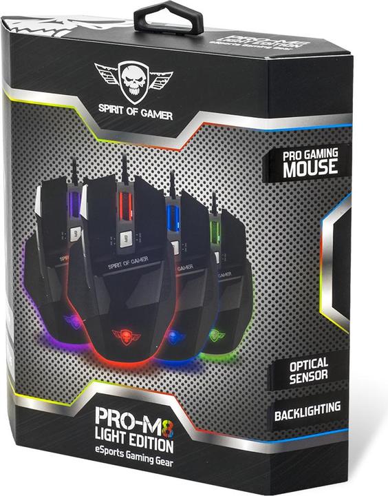 Actual product image Spirit Of Gamer Pro M8 Light (Cable)