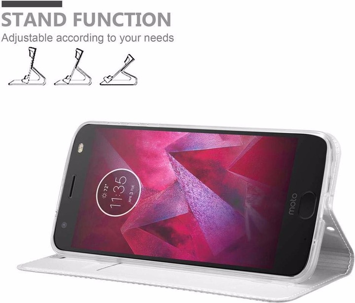 Actual product image Cadorabo Book Classy Style Cover (Motorola Moto Z)
