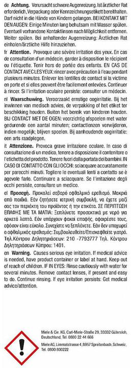 Immagine prodotto Miele WA UP2 1401 L (50 Cicli di lavaggio, Detergente liquido)