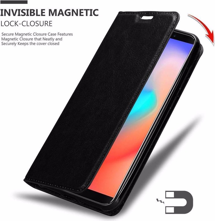Produktbild Cadorabo Book Invisible Magnet Cover (Samsung Galaxy J3 Pro)