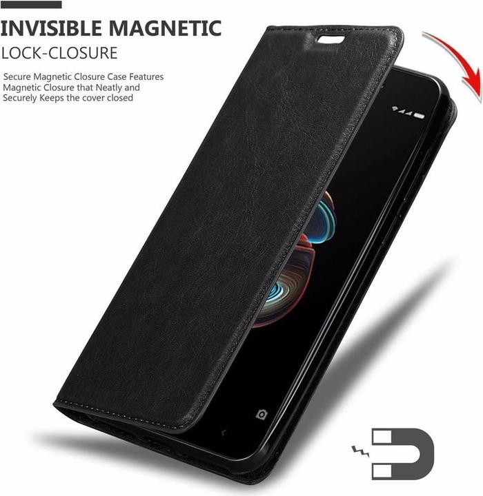 Productafbeelding Cadorabo Boek Onzichtbare Magneethoes (Xiaomi Redmi 5A)