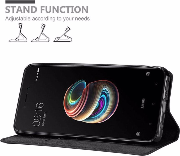 Actual product image Cadorabo Book Invisible Magnet Cover (Xiaomi Redmi 5A)