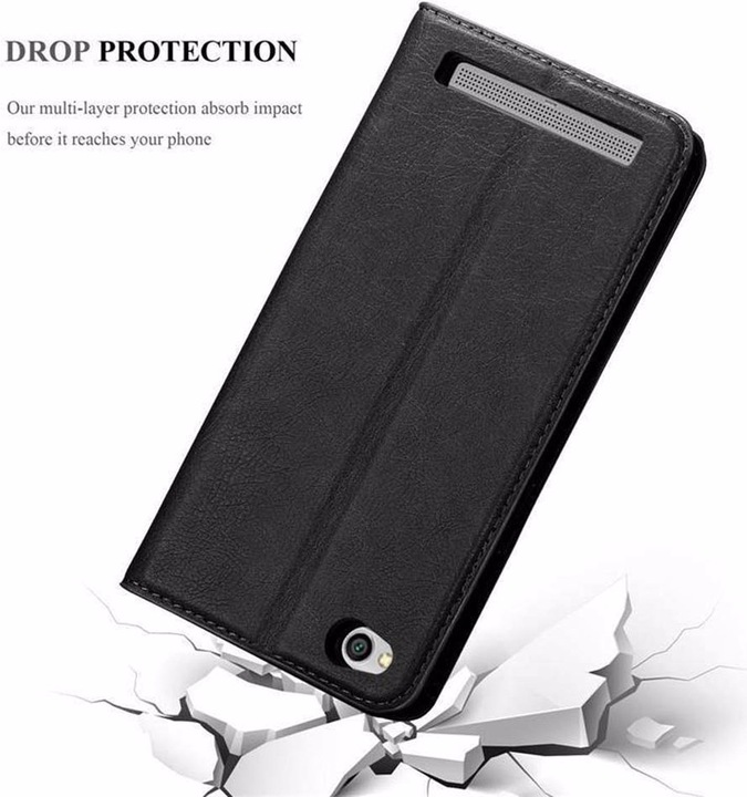 Actual product image Cadorabo Book Invisible Magnet Cover (Xiaomi Redmi 5A)