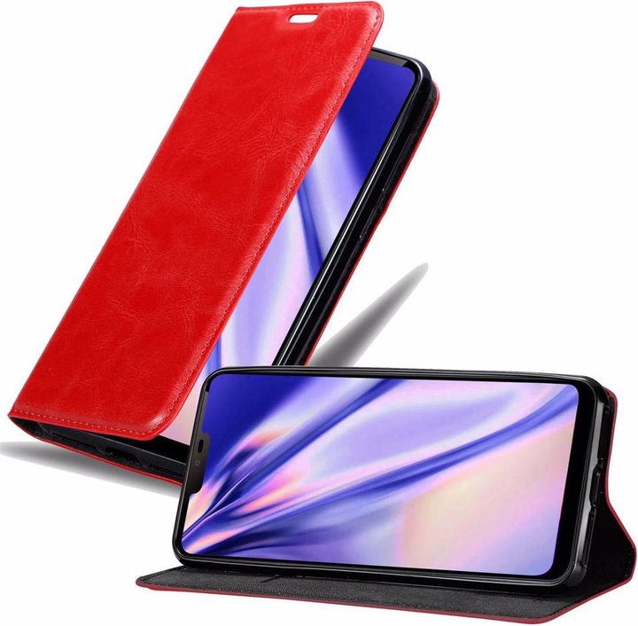 Actual product image Cadorabo Book Invisible Magnet Cover (G7 ThinQ)