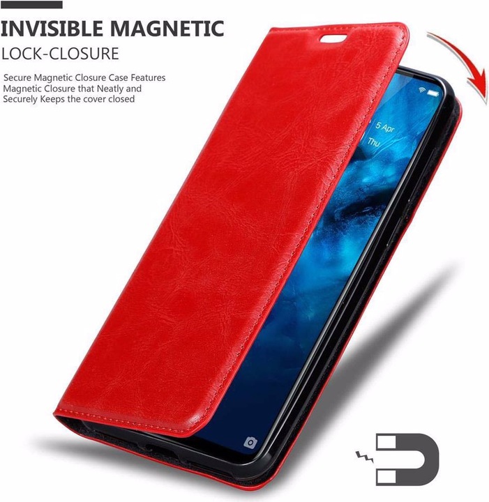 Actual product image Cadorabo Book Invisible Magnet Cover (Vivo Nex)