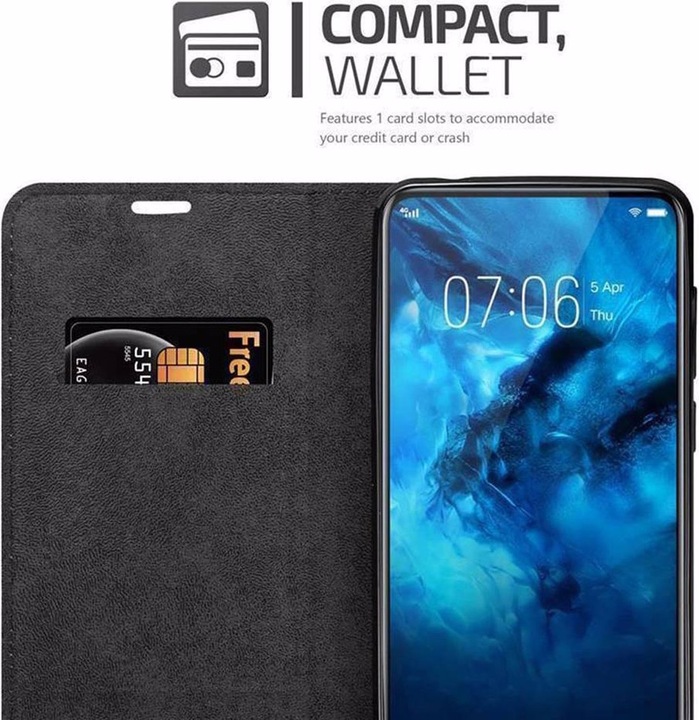 Actual product image Cadorabo Book Invisible Magnet Cover (Vivo Nex)