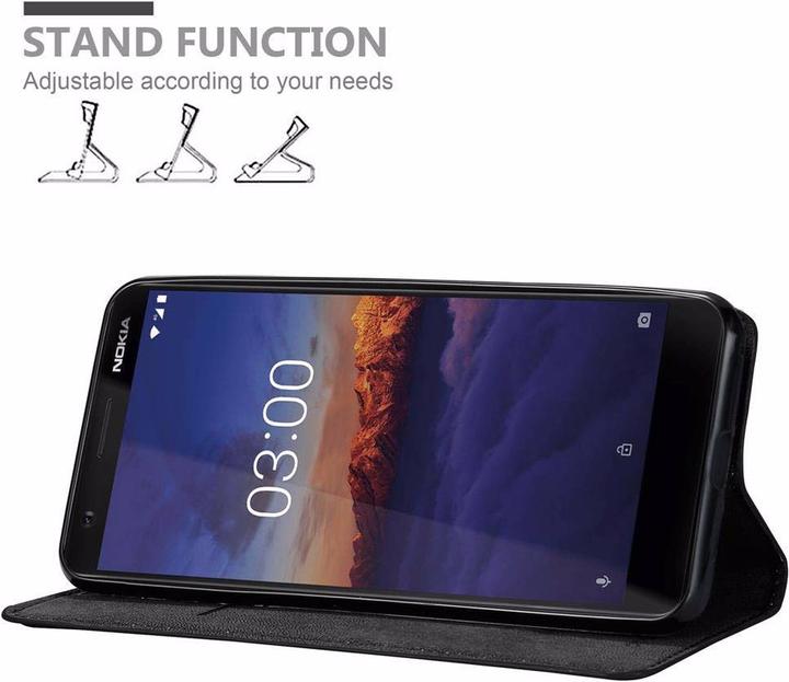 Productafbeelding Cadorabo Boek Onzichtbare Magneethoes (Nokia 3.1)