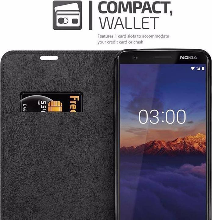 Productafbeelding Cadorabo Boek Onzichtbare Magneethoes (Nokia 3.1)