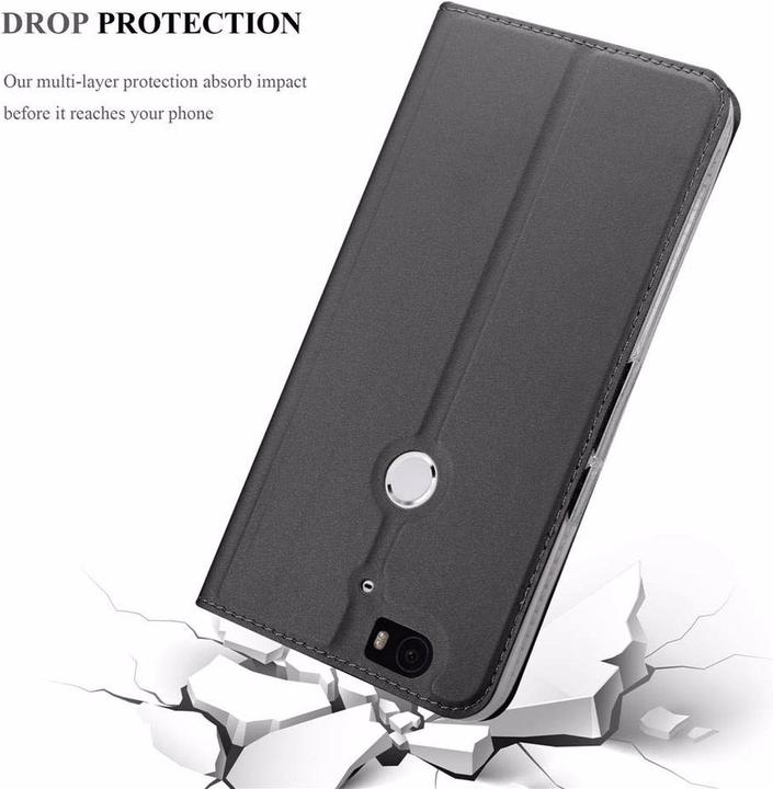 Actual product image Cadorabo Book Classy Style Cover (Huawei Nexus 6P)