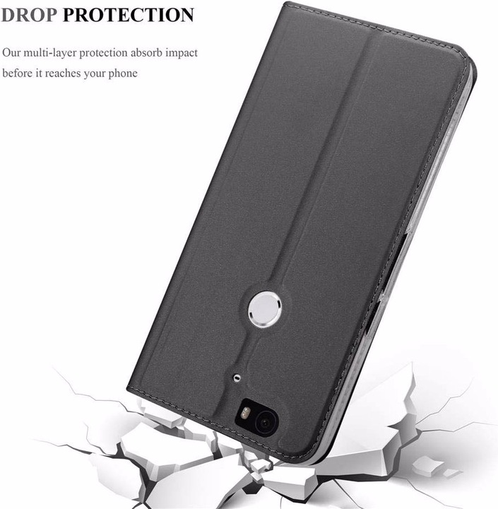Produktbild Cadorabo Book Classy Style Cover (Huawei Nexus 6P)