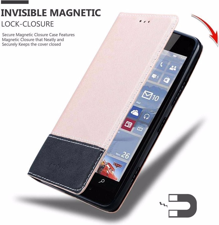 Actual product image Cadorabo Book X Wallet Cover (Microsoft Lumia 950)