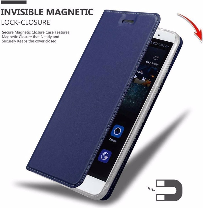 Actual product image Cadorabo Book Classy Style Cover (Mate S)