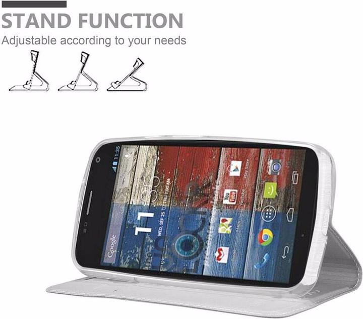 Produktbild Cadorabo Book Classy Style Cover (Motorola Moto G2 (2nd Gen))