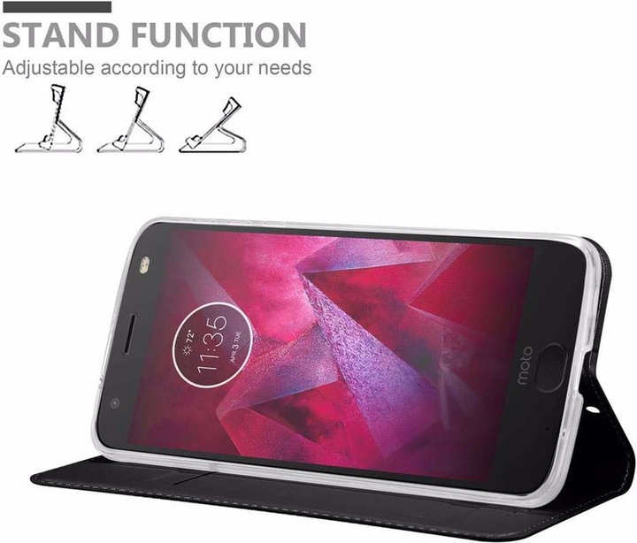 Produktbild Cadorabo Book Classy Style Cover (Motorola Moto Z)
