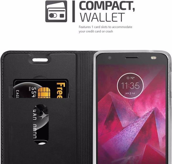 Actual product image Cadorabo Book Classy Style Cover (Motorola Moto Z)