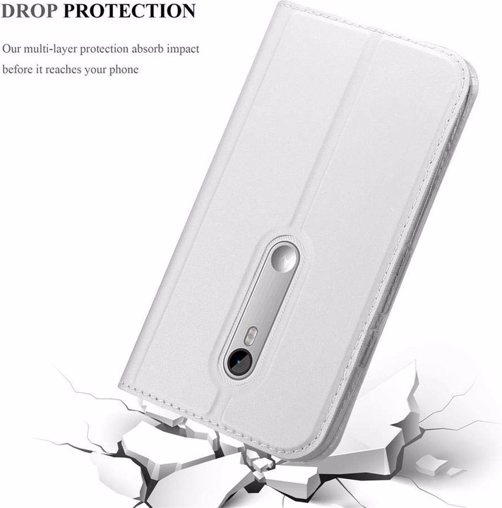 Actual product image Cadorabo Book Classy Style Cover (Motorola Moto G30)