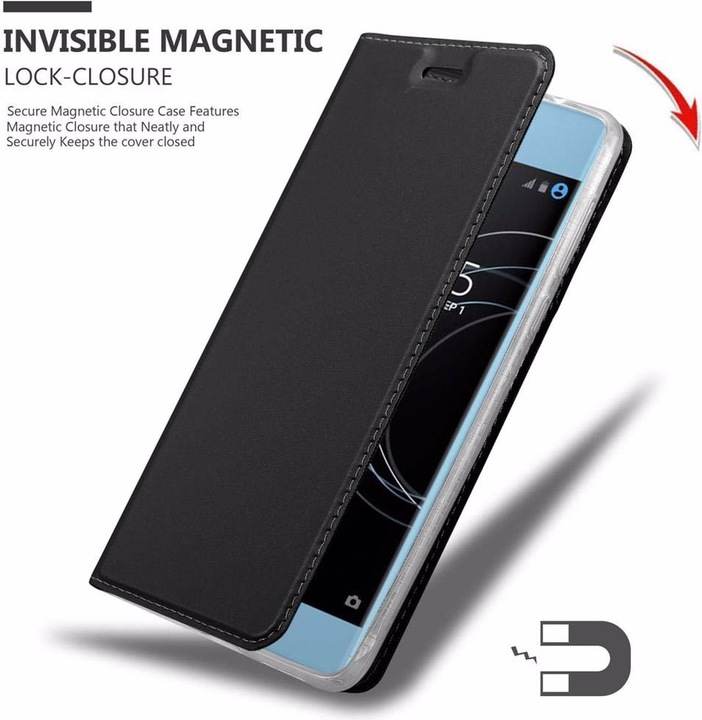 Produktbild Cadorabo Book Classy Style Cover (Sony Xperia XA1)