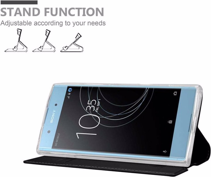 Produktbild Cadorabo Book Classy Style Cover (Sony Xperia XA1)