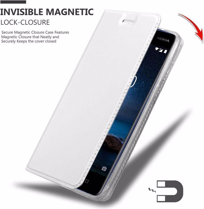 Actual product image Cadorabo Book Classy Style Cover (Apple iPhone 8)