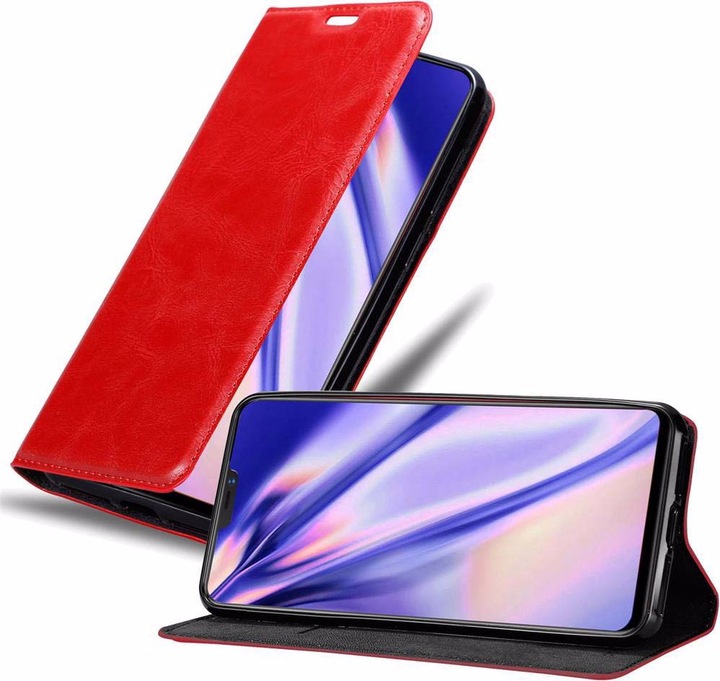 Actual product image Cadorabo Book Invisible Magnet Cover (Vivo X21)