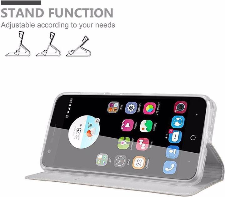 Actual product image Cadorabo Book Classy Style Cover (ZTE Blade V8)