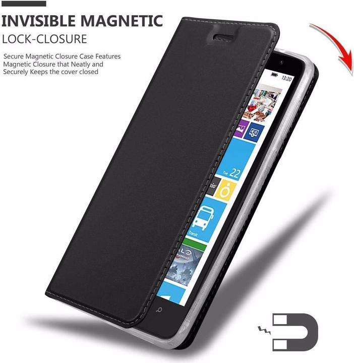 Actual product image Cadorabo Book Classy Style Cover (Nokia Lumia 1320)