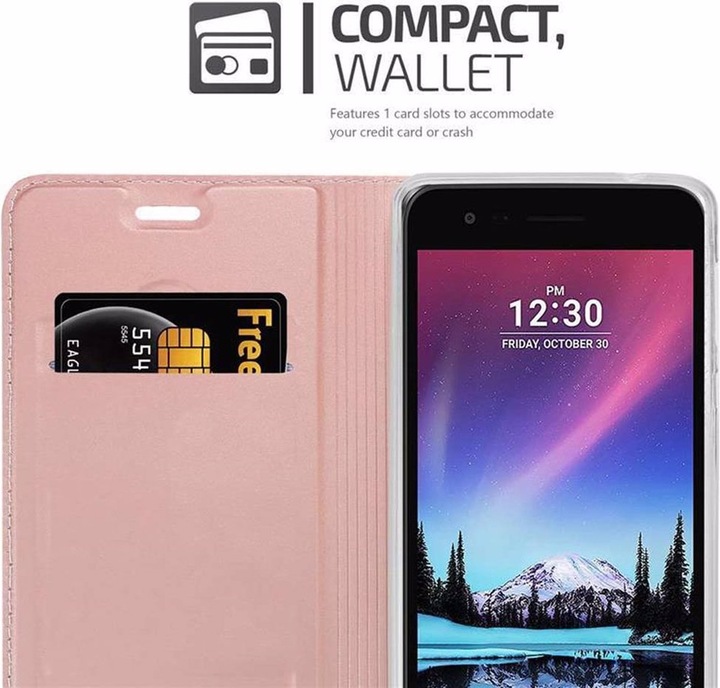 Produktbild Cadorabo Book Classy Style Cover (LG K4)