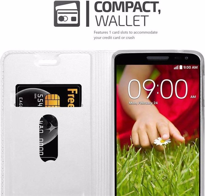 Actual product image Cadorabo Book Classy Style Cover (LG G2 Mini)